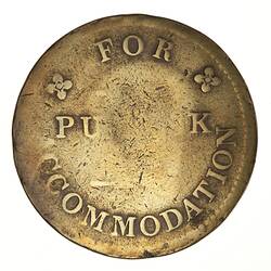Coin - 1 Penny, John Caine, Castletown, Isle of Man, 1830