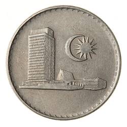Coin - 20 Sen, Malaysia, 1976