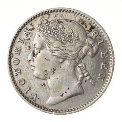 Coin - 20 Cents, Mauritius, 1883