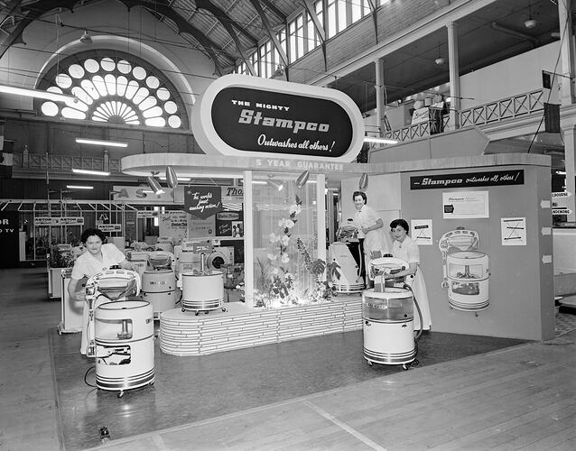 Stampco' Exhibition Stand, Exhibition Building, Carlton, Victoria, 1958