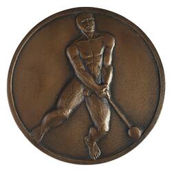 Medal - 'Hammer Thrower', Michael Meszaros, Victoria, Australia, 1996