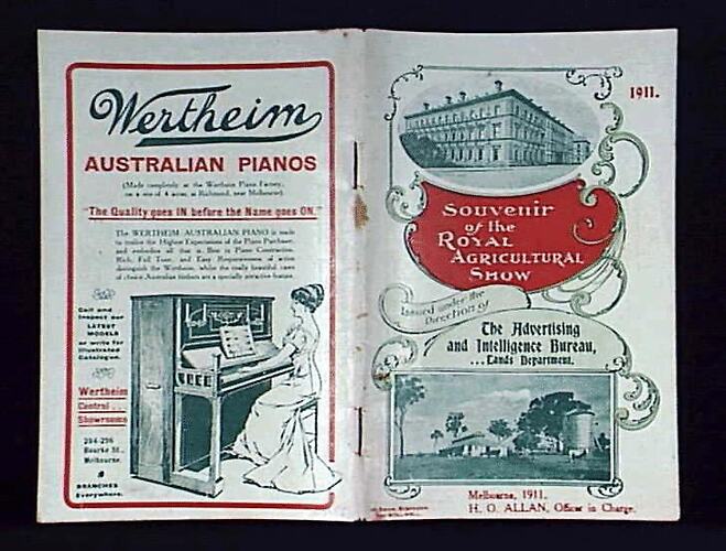 Booklet - Land Settlement In Victoria