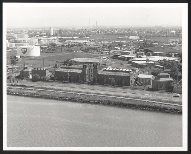 Photograph - Scienceworks, Aerial View of the Site, Spotswood, Victoria, circa 1989