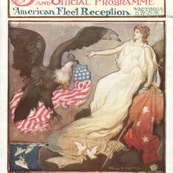 Programme - 'American Fleet Reception', Official Souvenir Programme, Punch, Melbourne, 29 Aug 1908
