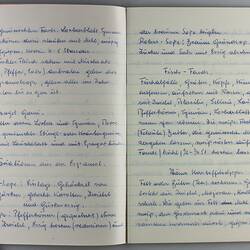 Notebook - Weaving Training, Dorothea Dunzinger