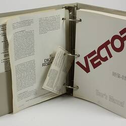 User's Manual - Vector, CP/M-86, 1983