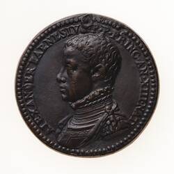Electrotype Medal Replica - Alessandro Farnese, circa 1558