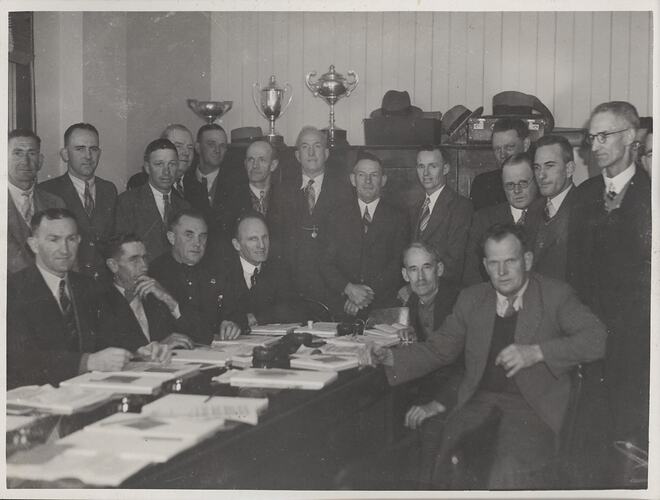 Photograph - Transport Workers Union, Queensland Branch Officers, 1940-1945