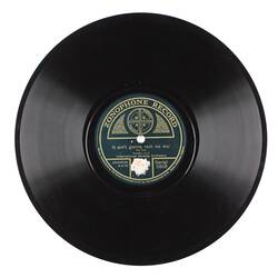 Disc Recording - Zonophone, Double-Sided, "It Ain't Gonna Rain No Mo' " & "Hayseed Rag", circa 1921