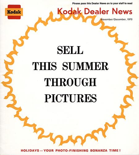Magazine cover featuring graphics and text.