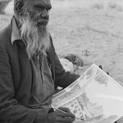 Negative, Arrernte, Alice Springs, Central Australia, Northern Territory, Australia, c.1966