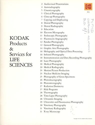 Printed text and Kodak logo.