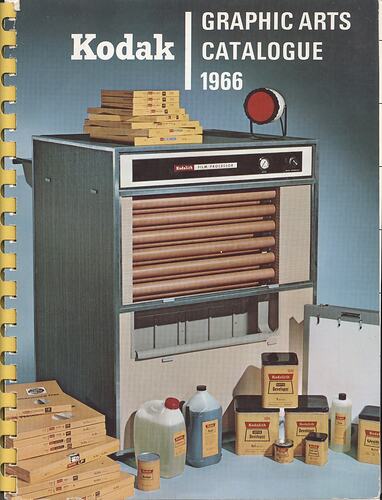 Cover page featuring photographic processor and related products.