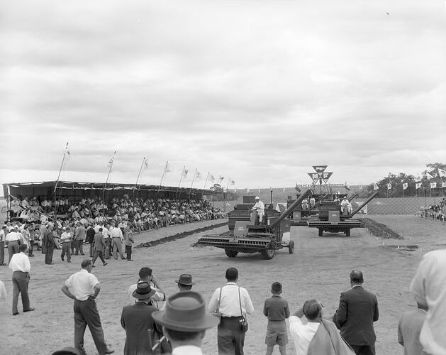 Massey Ferguson, Pageant of Products Display, Melton, Victoria, 13 Feb 1960