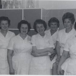 Photograph - Kodak Australasia Pty Ltd, Canteen Staff, Coburg, 1964 - 1966