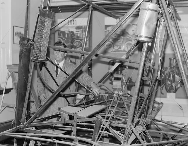 Dismantling of the Duigan Aircraft, Institute of Applied Science, Melbourne, January 1970