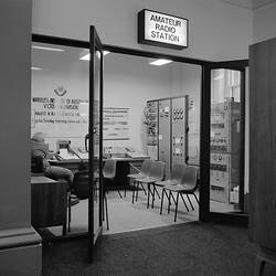 Entrance to Amateur Radio Station at the Science Museum, Melbourne, 1975