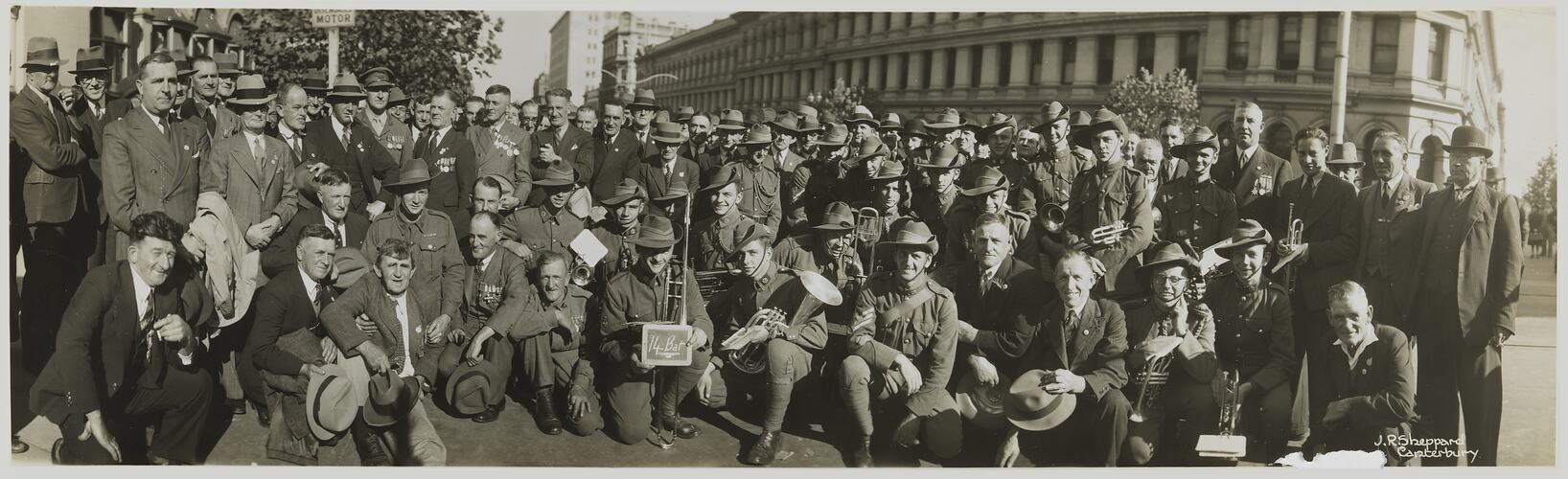14th Battalion, Anzac Day Marchers, Melbourne, circa 1930s