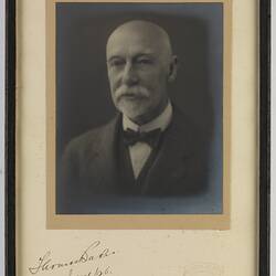 Thomas Baker, 1926, framed, front