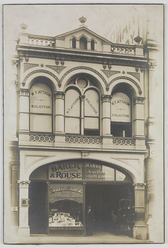 Baker & Rouse Ltd, Store Exterior, Brisbane, 1895