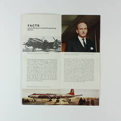 Leaflet - British Eagle International Airlines Ltd, 1966