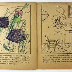 Drawing Book - Little Black Sambo, Platt & Munk Co., New York,  USA, 1928