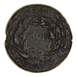 Coin - Sestertius, Emperor Augustus, Ancient Roman Empire, 16 BC - Obverse
