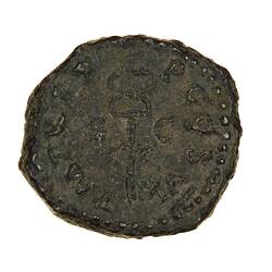 Coin - Quadrans, Emperor Vespasian, Ancient Roman Empire, 75 AD - Obverse