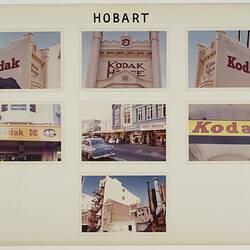 Poster - Kodak Australasia Pty Ltd, Retail Signage, 'Hobart', Tasmania, circa 1976