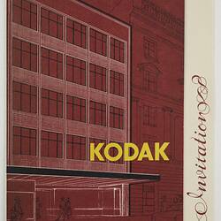 Invitation - Kodak Australasia Pty Ltd, The Official Opening of Kodak House, Sydney, 07 May 1957