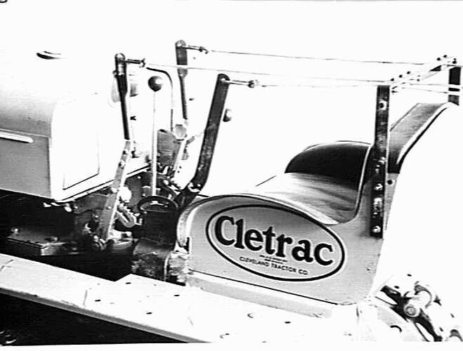 ONE-MADE CONTROL FOR `CLETRAC': JAN 1942