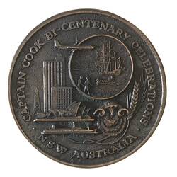 Medal - Captain Cook Bicentenary, 1970 AD