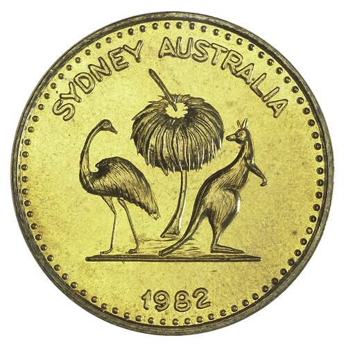 Medal - Numismatic Symposium, 1982 A.D.