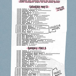 Isol-Aid Online Music Festival, Edition 7, Designed by Sebastian White, 2-3 May 2020