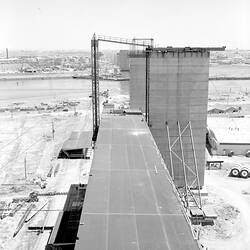 Negative - West Gate Bridge Under Construction, 1969
