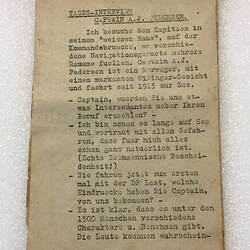 Newspaper - 'Nelly's Echo', Elmar Tonismae, 7 Jul 1949