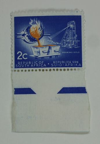 Stamp - South Africa, 2 cent, 1959