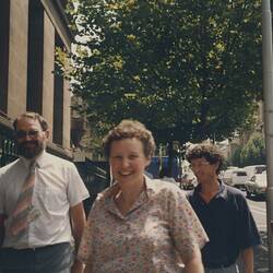 Digital Photograph - Logo Programming, Sunrise School, Melbourne Museum, Russell Street, 1988