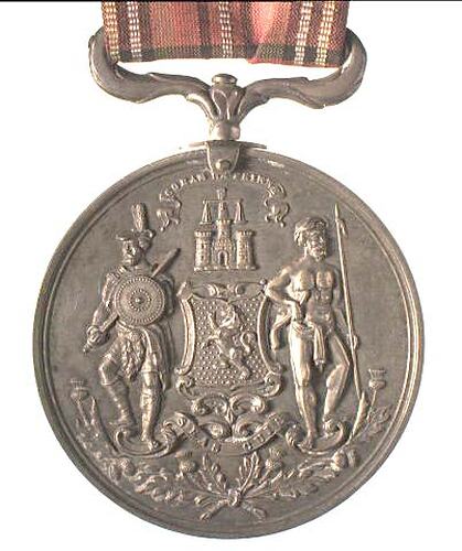 Australia, Comunn na Feinne Valuable Service Medal, Reverse