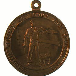 Australia, Visit of the British Fleet, 1924, Obverse