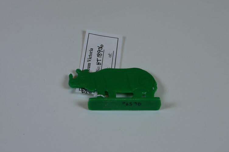Rhinoceros - Green Plastic