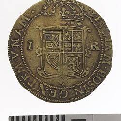 Unite (1603-1625), James VI, Scotland, Diam. 3.6 cm (Reverse)