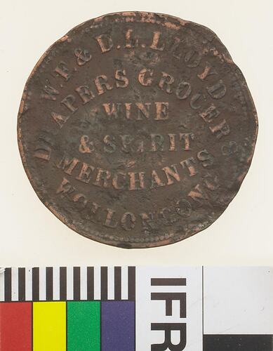 W.F. & D.L. Lloyd Token Penny