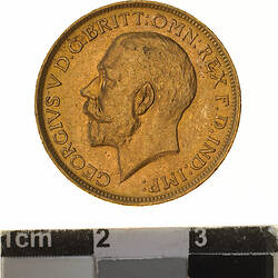 Coin - Sovereign, New South Wales, Australia, 1918