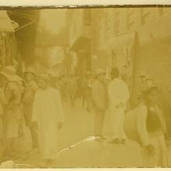 Postcard - Bridge Street, Basra, World War I, 1916-1919