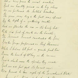 Poem - H.V. McKay, 'The Burial of the Hatchet', 1911