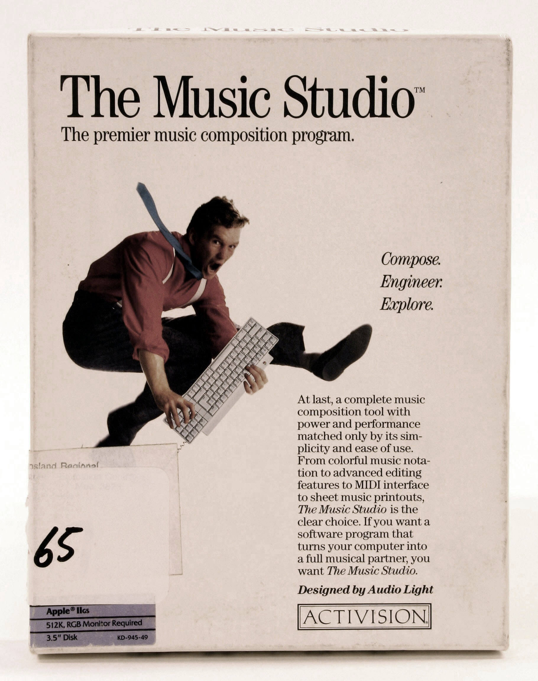 Apple II Software - The Music Studio, 3½