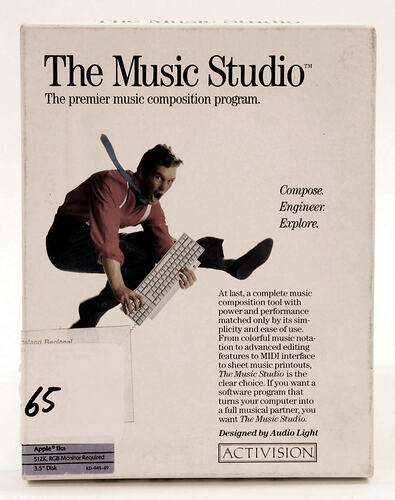 The Music Studio - Apple II Software