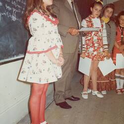 Digital Photograph - Graduation Day, Lyceum Lepidas Greek School, Fitzroy North, 1974