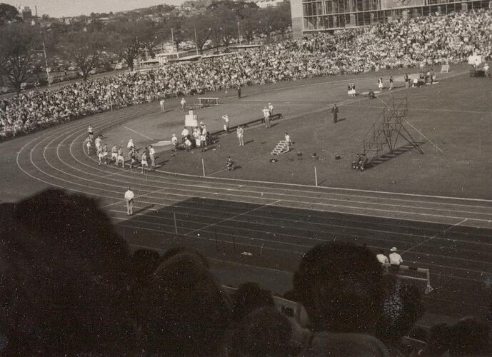 Digital Photograph - Men's 800 Metres Race, Australian Olympic Athletics Trials, Melbourne, October 1956